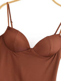 Top Bustier Corset Satiné Nova